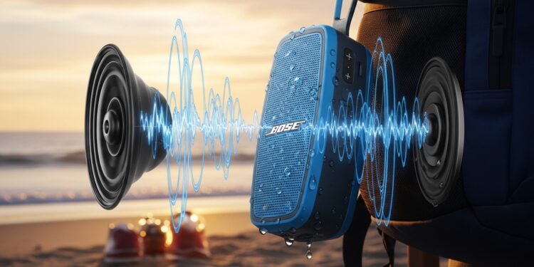 Découvrez pourquoi lenceinte Bose SoundLink Flex 2e génération offre un son haute fidélité impressionnant malgré sa petite taille et profitez dune promo imbattable à moins de 100€ sur Amazon pour booster vos moments musicaux    Viral Mag