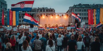 La justice bosnienne enquête après des saluts nazis lors des concerts du chanteur croate Thompson à Široki Brijeg Scandale réactions internationales et contexte historique explosif   Viral Mag