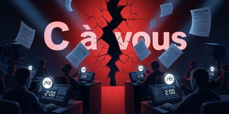 Lémission C à vous dAnne Élisabeth Lemoine est visée par linspection du travail pour usage abusif de CDDU très courts Conditions précaires prudhommes saisis  plongée dans une polémique sociale qui secoue France 5   Viral Mag