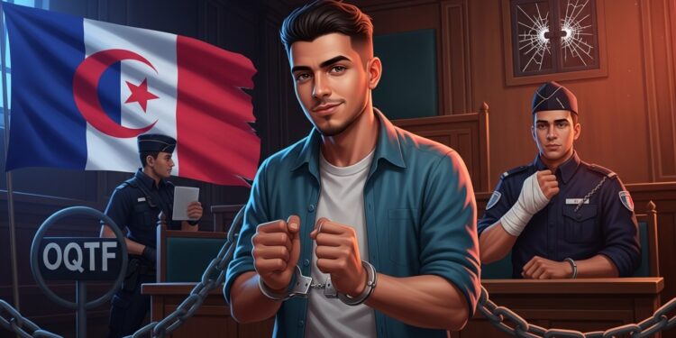 Un Algérien sous OQTF condamné à 6 mois ferme pour cambriolage et rébellion à Montpellier après avoir déclaré  Je reviendrai jaime trop la France  Faits verdict et débats sur limmigration   Viral Mag