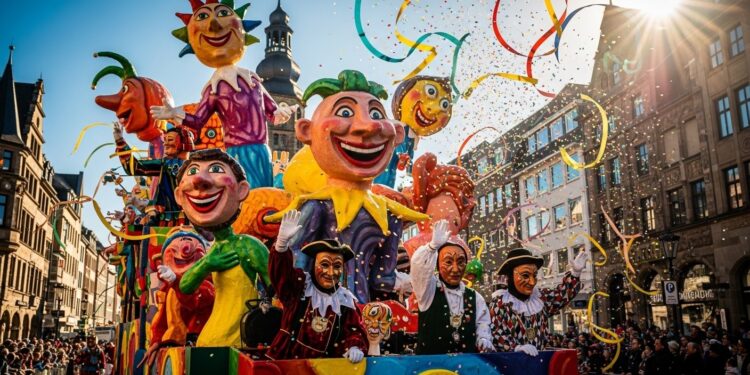 Le Rosenmontag en Allemagne moque Poutine et Trump via des chars satiriques Découvrez comment Jacques Tilly brave les poursuites russes pour défendre la liberté dexpression   Viral Mag