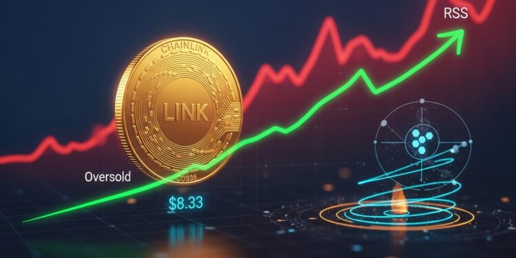 Chainlink LINK montre des signes de rebond après un support Fibonacci clé à 833 $ RSI en zone survendue et momentum haussier suggèrent une montée vers 10 $ Analyse technique détaillée   Viral Mag