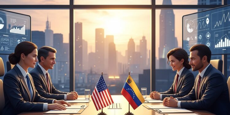 Le secrétaire américain à lÉnergie Chris Wright visite le Venezuela pour débloquer les investissements pétroliers Réforme des hydrocarbures et levée de sanctions ouvrent la voie à une reprise majeure   Viral Mag