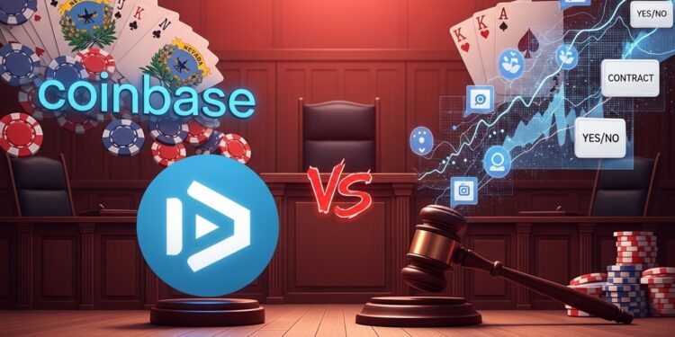 La plateforme Coinbase fait face à une poursuite du Nevada pour ses marchés de prédiction jugés comme paris sportifs illégaux sans licence Découvrez les enjeux réglementaires et leurs impacts sur la crypto   Viral Mag