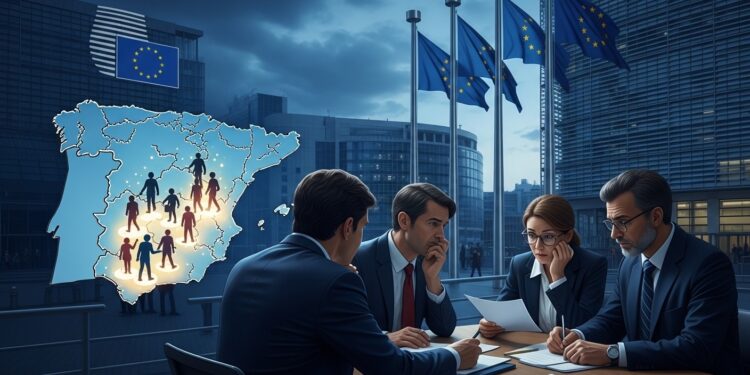 La Commission européenne exprime de vives inquiétudes face au plan espagnol de régulariser jusquà 500 000 migrants irréguliers Enjeux pour Schengen cohésion UE et politique migratoire commune révélés   Viral Mag