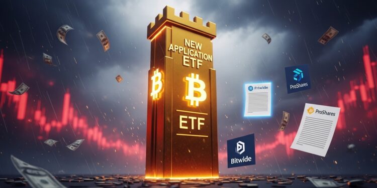 Les ETF crypto poursuivent leur expansion malgré un marché baissier Nouveaux dépôts Bitwise ProShares et 21Shares montrent une confiance durable des émetteurs face aux sorties massives de capitaux   Viral Mag