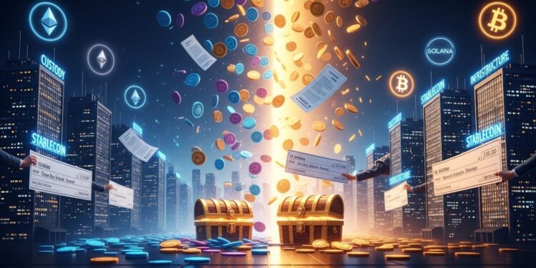 En janvier 2026 le nombre de deals crypto VC chute de 42 sur un an mais les montants explosent à 1457 milliards $ Focus sur les gros chèques institutionnels   Viral Mag