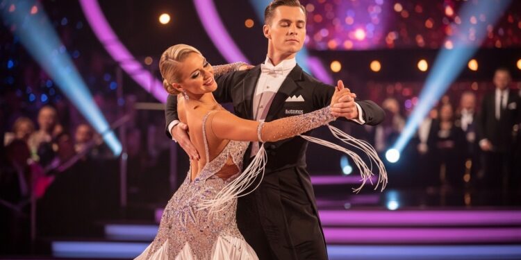 Angélique Angarni Filopon et Yann Alrick Mortreuil dans Danse avec les Stars  découvrez la vraie différence de taille entre eux les confidences de lex Miss France et les coulisses de la saison 15   Viral Mag