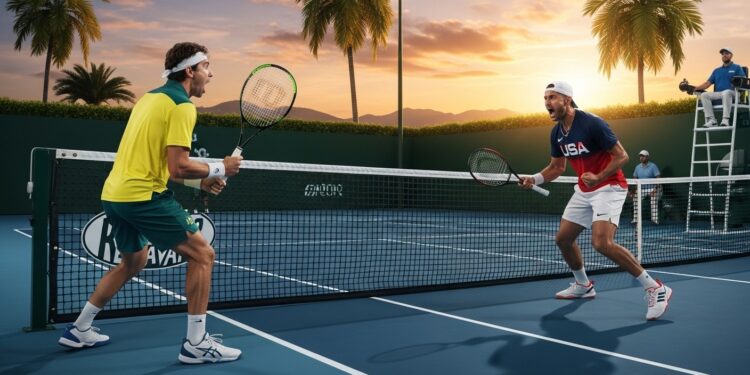 De Minaur Choc : Éliminé par un Qualifié à Acapulco - Viral Mag Surprise majeure à lATP 500 dAcapulco Alex de Minaur 6e mondial et double tenant du titre sincline dès le premier tour face au qualifié Patrick Kypson en trois sets accrochés Analyse de cette défaite inattendue Viral Mag