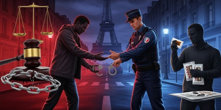Dealer Libéré à Paris : Palpation Irrégulière Fait Tomber l’Affaire - Viral Mag Un trafiquant interpellé avec 56g de drogue à Paris libéré par le tribunal suite à une palpation de sécurité mal justifiée Décryptage des failles procédurales et implications pour la lutte anti stupéfiants Viral Mag