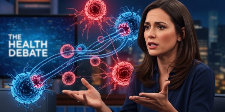 Delphine Wespiser affirme que le jeûne prolongé détruit les cellules cancéreuses après 3 jours  polémique intense sur ses propos en télévision Décryptage des risques et de la science   Viral Mag