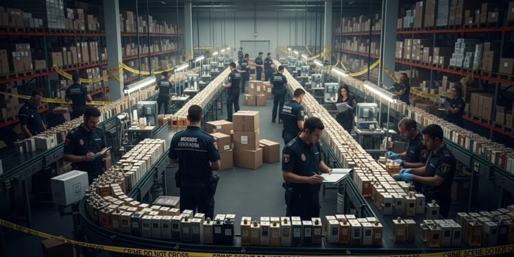 En Catalogne démantèlement record dune usine produisant des millions de faux parfums de luxe Saisie de 12 million de produits pour 94 millions deuros  détails choc   Viral Mag