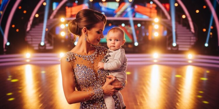 Découvrez le cliché émouvant partagé par Denitsa Ikonomova avec sa fille de 14 mois sur le plateau de Danse avec les stars sa vie de maman et son retour émouvant dans lémission   Viral Mag
