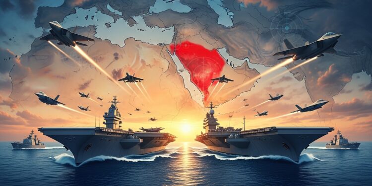 Les États Unis déploient deux porte avions et une flotte aérienne imposante face à lIran Menaces de Trump et négociations en cours  le risque descalade militaire grandit   Viral Mag