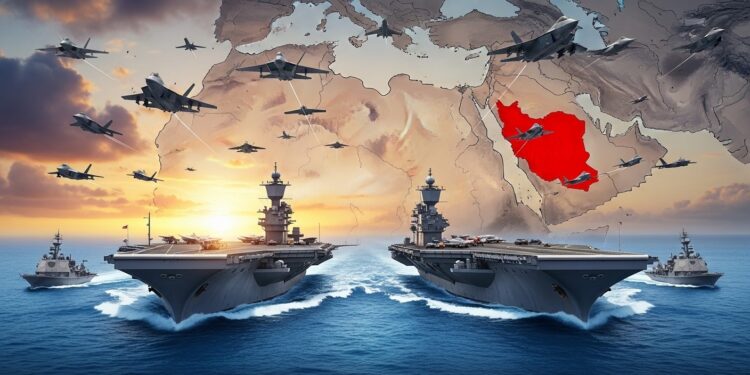 Les États Unis déploient deux porte avions et une force aérienne imposante au Moyen Orient pour pression sur lIran nucléaire Menaces de Trump et négociations en cours   Viral Mag