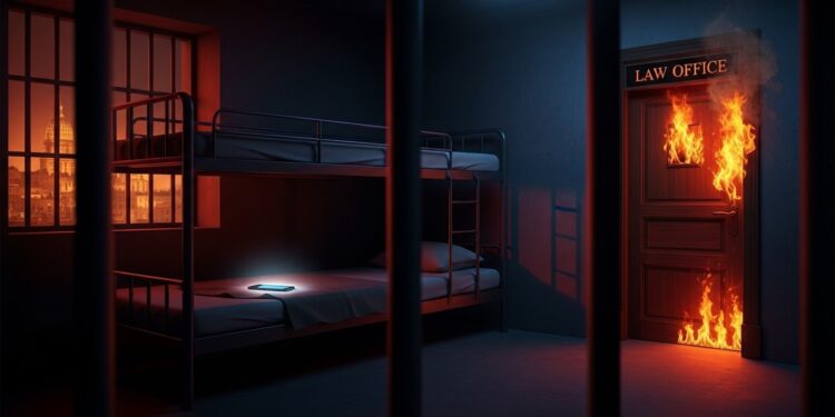 Un détenu de Tarascon accusé davoir menacé de mort et fait incendier le cabinet de son ex avocate à Marseille Une affaire qui révèle les failles carcérales et inquiète le barreau   Viral Mag