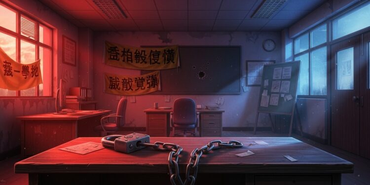 La Fédération des étudiants de Hong Kong HKFS pilier pro démocratie depuis 1958 annonce sa dissolution face à des pressions croissantes Un symbole fort de létouffement de la dissidence   Viral Mag