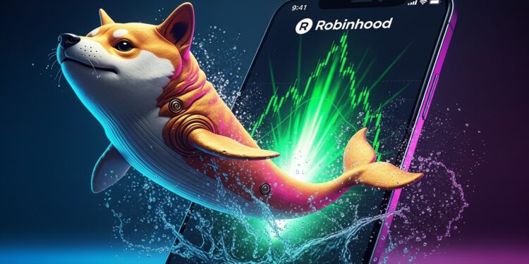 Un transfert whale de 203 millions DOGE vers Robinhood déclenche un rebond de 6 du prix Découvrez les implications pour Dogecoin dans un marché crypto volatil en février 2026   Viral Mag