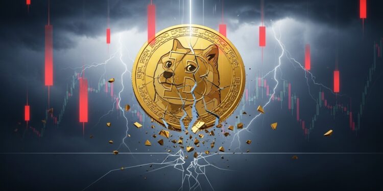 Dogecoin Vers un Nouveau Plongeon ? Analyse Complète - Viral Mag Le Dogecoin chute lourdement face à des vents contraires croissants Analyse technique données on chain et perspectives 2026 pourquoi la chute pourrait saccélérer fortement Viral Mag