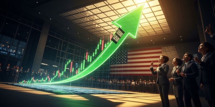 Le Dow Jones atteint un nouveau record à plus de 50 500 points Découvrez pourquoi lindice senvole avant les résultats dentreprises majeures linflation CPI et le rapport NFP très attendu   Viral Mag