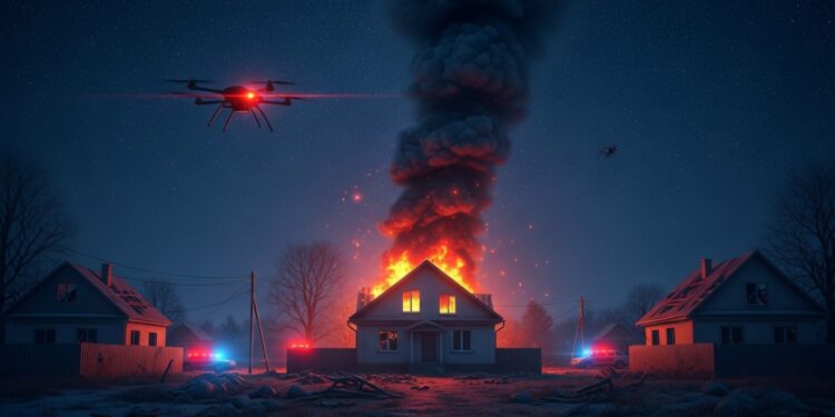 Drame à Dnipro : Deux Morts dans une Frappe Russe de Drones - Viral Mag Deux civils tués à Dnipro par des drones russes une femme gravement blessée à Kherson Intensification des attaques malgré une pause fragile sur Kiev Détails et bilan janvier Viral Mag