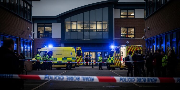 Deux collégiens de 12 et 13 ans grièvement blessés par arme blanche dans un établissement à Londres Un suspect de 13 ans arrêté enquête antiterroriste ouverte Détails et contexte du fléau de la violence juvénile   Viral Mag