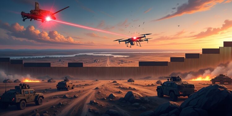 Le Pentagone a neutralisé par laser un drone de la police des frontières au Texas provoquant stupeur et restrictions aériennes Deuxième incident ce mois ci  manque de coordination    Viral Mag