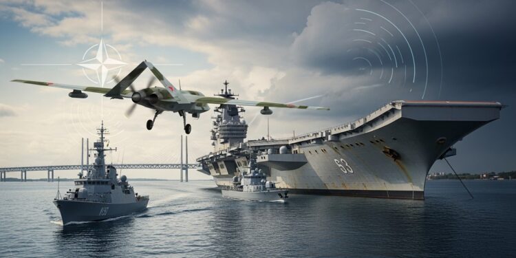 Drone Russe Neutralisé Près du Charles de Gaulle en Suède - Viral Mag Les forces suédoises confirment lorigine russe du drone brouillé près du porte avions Charles de Gaulle à Malmö Un incident grave dans lÖresund soulignant les tensions en Baltique Viral Mag