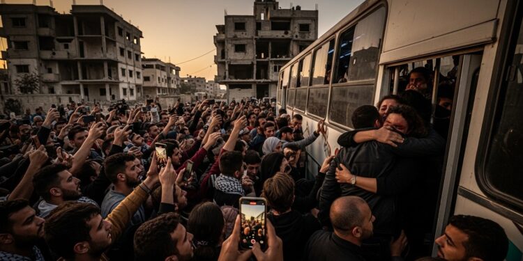 Des Palestiniens de Gaza rentrent enfin chez eux via Rafah après des mois dattente Entre larmes de joie et amertume face aux fouilles strictes découvrez les récits poignants de ces retrouvailles dans un territoire dévasté   Viral Mag