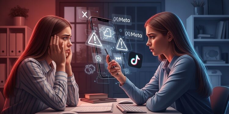 Le gouvernement espagnol lance une enquête judiciaire contre X Meta et TikTok pour manquement face aux fausses images sexuelles de mineurs générées par IA Un fléau qui touche un jeune sur cinq   Viral Mag