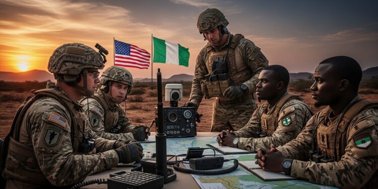 États-Unis Déploient des Militaires au Nigeria - Viral Mag Les États Unis annoncent le déploiement dune petite équipe militaire au Nigeria pour renforcer la lutte contre les groupes jihadistes Détails sur cette coopération accrue et son contexte sécuritaire Viral Mag