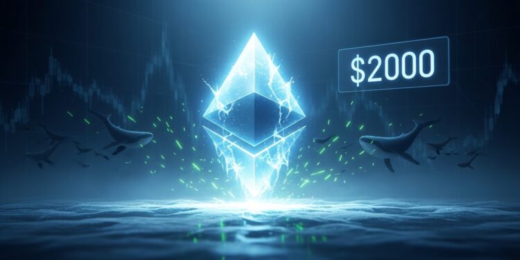 Ethereum stagne autour de 2000 $ zone froide selon les indicateurs on chain Analyse technique sentiment du marché et signaux de whales  vers un retournement haussier ou poursuite de la baisse    Viral Mag