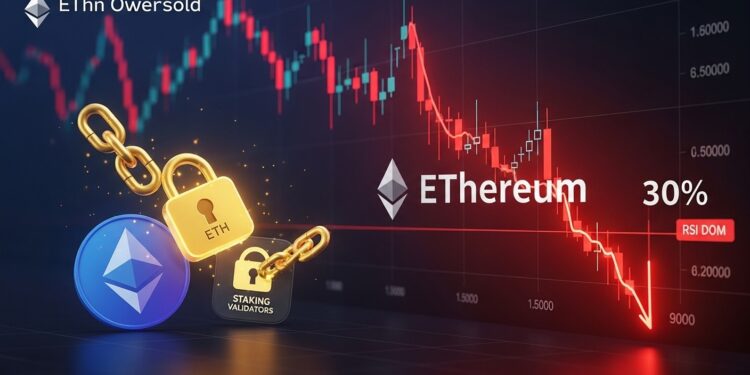 Le prix dEthereum chute à près de 2000$ en février 2026 approchant la zone oversold tandis que le staking atteint 30 de loffre totale un milestone majeur pour la sécurité du réseau   Viral Mag