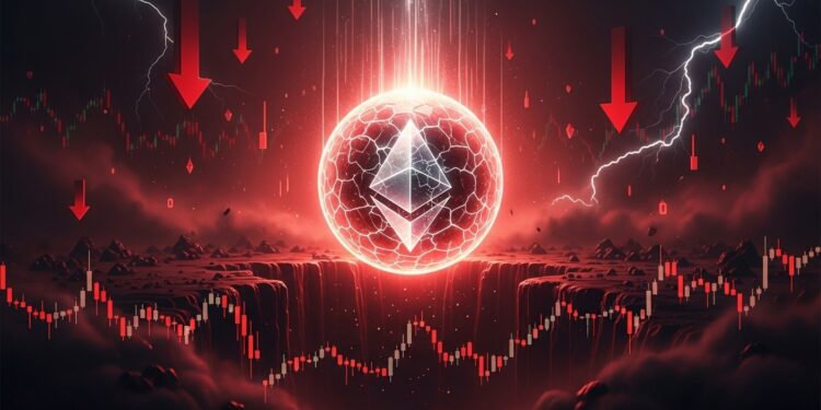 Le prix dEthereum plonge sous les 1900 $ dans un marché crypto en pleine tempête Bearish pennant channel descendant et sorties massives des ETF  vers un krach sous 1500 $  Analyse technique et facteurs macro   Viral Mag