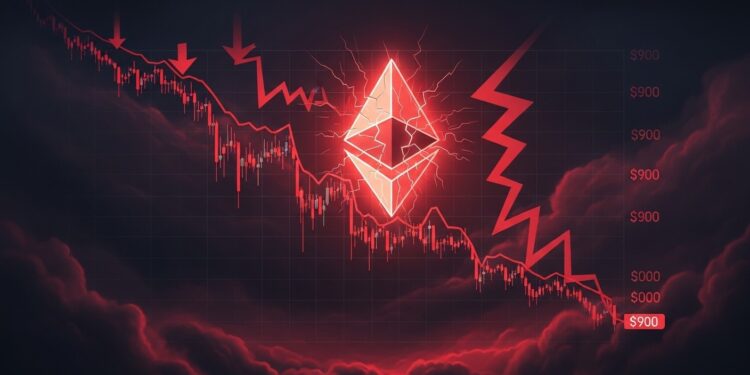 Plongez dans lanalyse approfondie du prix Ethereum qui vise potentiellement 900 $ en février 2026 Structure baissière zone critique et scénarios de rebond expliqués   Viral Mag
