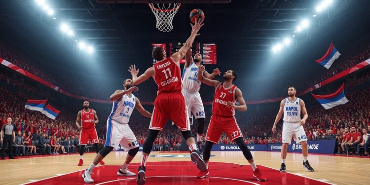Découvrez lanalyse complète du choc Euroligue 2026 entre Étoile Rouge Belgrade et Hapoël Tel Aviv le 3 février Enjeux cruciaux formes actuelles joueurs clés et suspense pour cette 26e journée décisive   Viral Mag