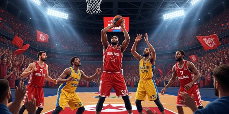 Plongez dans lanalyse complète du choc Euroligue entre lÉtoile Rouge Belgrade et Maccabi Tel Aviv ce 6 février 2026 Enjeux formes joueurs clés et pronostics pour ce match décisif de la saison régulière   Viral Mag