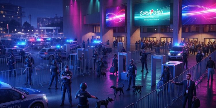 Découvrez les mesures de sécurité renforcées pour lEurovision 2026 à Vienne  contrôles aéroportuaires interdiction de sacs 500 agents et plus Un événement sous haute protection   Viral Mag