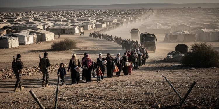 Les autorités syriennes lancent lévacuation totale du camp dal Hol abritant des familles de jihadistes après une fuite de milliers de personnes Transfert vers Akhtarin et inquiétudes sécuritaires au cœur de lactualité   Viral Mag