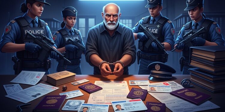 Découvrez le démantèlement dun réseau de faux documents en Île de France impliquant un ex policier algérien et quatre complices écroués pour aide à limmigration irrégulière et fraude massive   Viral Mag