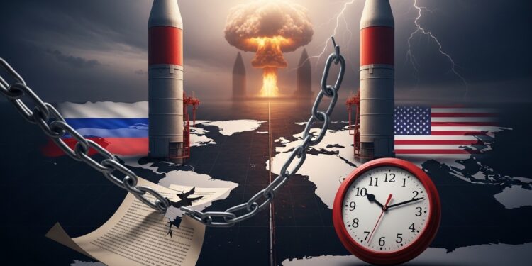 Expiration New Start : un monde plus dangereux - Viral Mag Le traité New Start expire bientôt laissant Russie et États Unis sans limites nucléaires Le Kremlin alerte sur un risque accru pour la sécurité mondiale Décryptage des enjeux Viral Mag