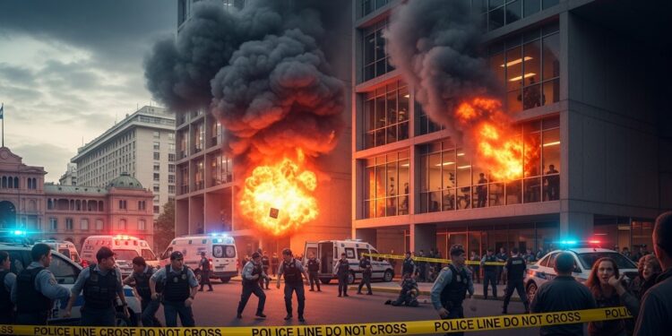 À Buenos Aires un colis piégé explose dans lécole de gendarmerie blessant trois agents Découvrez les détails de lincident lévacuation massive et les enquêtes en cours dans ce quartier sensible près de la présidence   Viral Mag