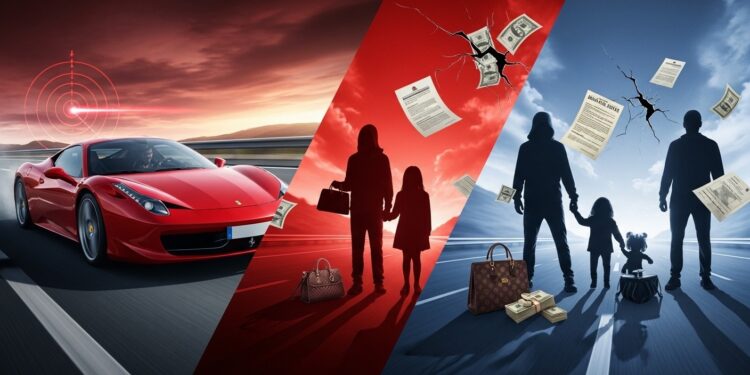 Un excès de vitesse en Ferrari mène au démantèlement dun réseau familial de fraude sociale et blanchiment causant 18 M€ de préjudice au fisc Urssaf et CAF Détails choc   Viral Mag