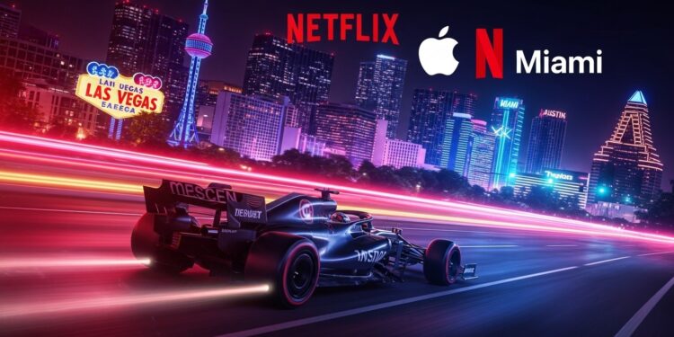 La Formule 1 accélère aux États Unis grâce à Netflix Apple TV+ et trois Grands Prix Découvrez comment Drive to Survive et un film avec Brad Pitt attirent des millions de nouveaux fans   Viral Mag