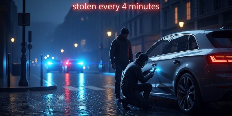 La France reste en tête des vols de véhicules en Europe avec 125 200 cas en 2025 Une voiture volée toutes les 4 minutes  découvrez les chiffres alarmants les zones les plus touchées et les solutions encore insuffisantes   Viral Mag