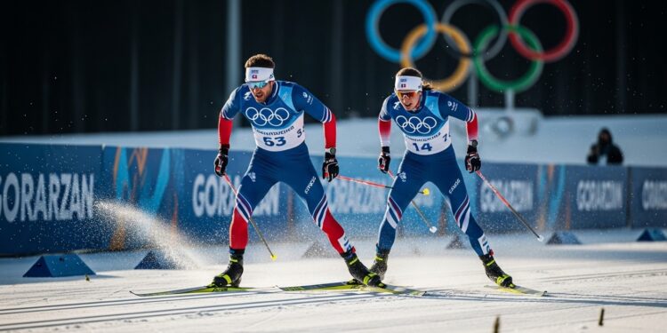 La France brille aux JO 2026 de Milan Cortina  les équipes masculine et féminine de sprint par équipes en ski de fond se qualifient pour la finale Chappaz Desloges et les Bleues rêvent de médaille   Viral Mag