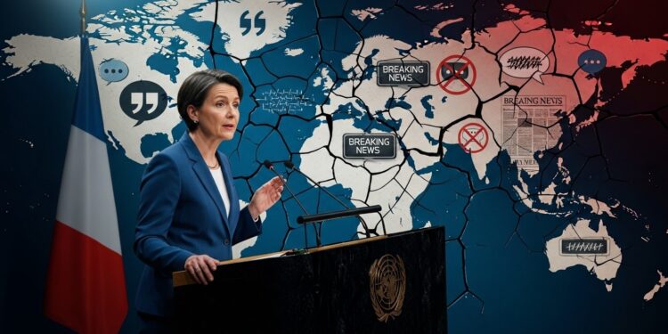 Plus de 150 ex diplomates dénoncent la désinformation française contre la rapporteuse ONU Francesca Albanese accusée à tort dantisémitisme Polémique sur ses propos et appel à démission   Viral Mag