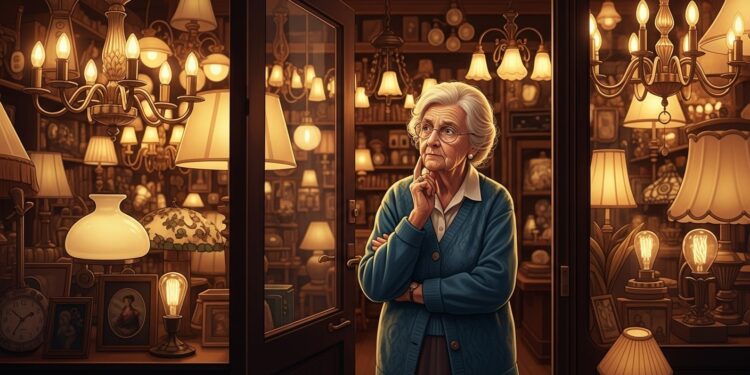 Découvrez lhistoire émouvante de Françoise 83 ans qui hésite à fermer sa boutique de luminaires familiale ouverte en 1945 à Semur en Auxois Un symbole du commerce de proximité en péril   Viral Mag