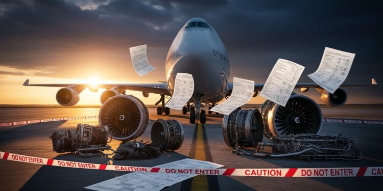 Condamnation à près de 5 ans de prison à Londres pour fraude massive sur pièces davion Faux documents millions perdus et avions cloués au sol  laffaire qui secoue laéronautique mondiale   Viral Mag