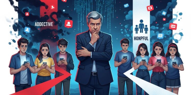 Le chancelier allemand Friedrich Merz se prononce pour limiter laccès des mineurs aux réseaux sociaux citant les risques sur la santé mentale et la socialisation Un débat majeur souvre en Allemagne et en Europe   Viral Mag